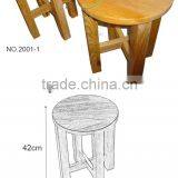 2016 Hot Sales Good Quality Wooden Wholesale Child Wood Stool Bar Stool