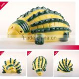 Hot sale animal Pangolin shape kids piggy bank ceramic money box