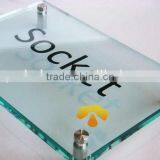 Modern Unique Acrylic Toilet Sign thumbnail-1