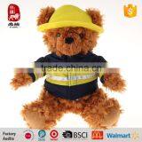 Supplier Stuffed Teddy Bear With Navy Clothes Toys thumbnail-3
