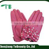 custom fit women leather glove