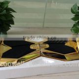 2015 Newest fashionable 6.5 inch gold Chrome Metallic bluetooth 2 wheel hoverboard