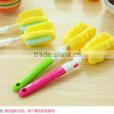 Bottle Cleaning Brush/ Cup Brush Sponge/foldable Cleaning Brush Sponge thumbnail-4