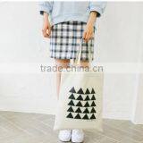 Korean Original Simple Letter Small Fresh Cotton Shopping Bag,canvas Shopping Bag thumbnail-3