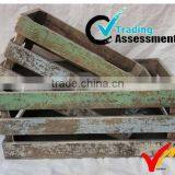 Farmhouse Handmade Distressed Color Antique Wooden Crate