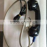 Metallic Hose Rugged Telephone Handset T6 Intercom Phone Auto Dia Emergency Telephone Armoured Cord Line thumbnail-4