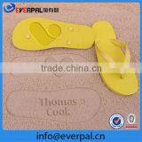 Personalize Footprint and Imprinted Flip Flops
