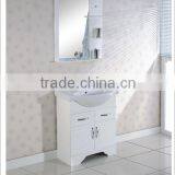 White Mirrored MDF, PVC Wall Mounted Acrylic High Tray Frosted Fiberglass Simple Designed and Bathroom Vanity thumbnail-2