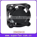 25*25*10mm DC axial fan