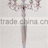 5 Arms Wedding Crystal Candelabra on Sale,wholesale Wedding Centerpiece thumbnail-4
