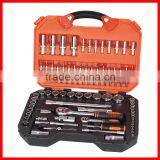 108pc 1/4"&1/2" Dr. Professional Cr-V Socket Set