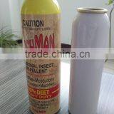 Aluminum refillable air aerosol spray can