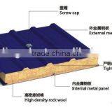 Heat Insulation Rock Wool Sandwich Panel thumbnail-1