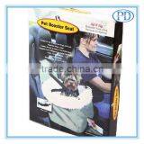 Pet Booster Seat With Zipper Storage Pocket