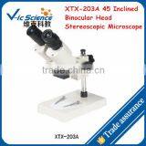 XTX-203A 45 Inclined Binocular Head Stereo Microscope