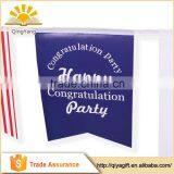2017 Fashion Graduation Party Flag Paper Banner String Bunting Flags thumbnail-2