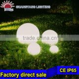 Beautiful cheap IP65 LED landscape ball light with fitting china supplier