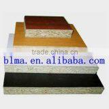 HOT SALE 1220*2440 E1 glue melamine particle board for furniture