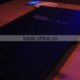Black PU Illuminated Led Menu Holder