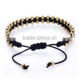 Jewelry Gold Mens Womens Cross Beads for Bracelets Brass 316l Stainless Steel Bracelet Bangle thumbnail-3