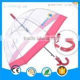 Cheap Custom Print Transparent Children Dome Umbrella thumbnail-6
