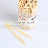 Disposable eco-friendly natural bamboo fruit forks