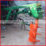 farm tractor mounted fitted driven post hole digger auger