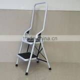 Rubber Feet Best Selling 2 Step Ladder With Handrails thumbnail-3