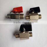 1/4" 3/8" 1/2"hot Sale Male Thread Brass Ball Valve thumbnail-2