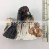Shi Tzu Dog Fridge Magnets Souvenir Refrigerator Magnets Toy Dogs 3D Resin thumbnail-2