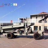 Ghana Hot Sale Alluvial Sediment Washing Mobile Gold Washing Machine With High Pressure Spray Bars