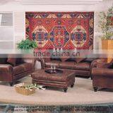 Chesterfield Sofa Set. Genuine Leather Sofa Set. American Modern Style Leather Sofa Set B48139 thumbnail-1