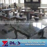 Hand Carved Outdoor Marble Garden Table and Chair thumbnail-4