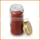 Hot Selling Kitchen Glass Spice Jars Wholesale With Metal Lid thumbnail-1
