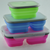 Micro-wave Safe Silicone PP Lunch Box Bowl Food Container thumbnail-1