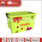 Storage containers with wheels and handle,storage bins,metal push cart