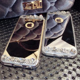 Luxury Diamond Mobile Phone Cases for IPhone7/7Plus/6/6s/6plus/6splus Mirror Surface Cell Phone Case Silicone Soft Cover thumbnail-4
