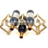 Hot Sale Natural-coloured Make Wood Wine Rack for Sale thumbnail-3