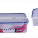 Air-tight food container plastic storage set