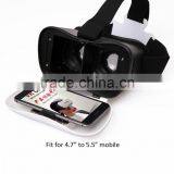 3D VR Virtual Reality Headset 3D Glasses Adjust Cardboard VR BOX For 3.5~6.0" Smartphones thumbnail-2