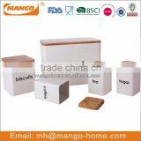 Hot Sale Colorful Metal Bread Flour Cookies Storage Bin thumbnail-6