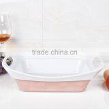 11.5" Square Porcelain Bakeware thumbnail-2
