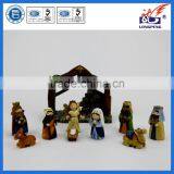 Resin Cartoon Christmas Nativity Sets Birthplace of Jesus Nativity Scene thumbnail-1