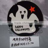 Hand Made Halloween Ceramic Plate for Supply thumbnail-1