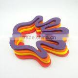 Colorful Palm Shape Silicone Rubber Kithchenware Goods Cooking Pot Mats Cup Pads thumbnail-4