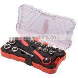 2016 New High Quality Mini Wonderful 15pcs Tool Set Plastic Case