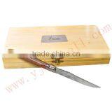 KN3625 6-Piece Laguiole Stainless Steel Steak Knife Set thumbnail-1