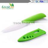 Ceramic Cutting Tool Ceramic Knife Set of 7 Pieces of White Blade 3 ", 4 Yellow Chef Knife "green Utility, 6" Orange, Red Peeler thumbnail-5