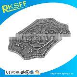 Chinese Classic Dark Grey Metal Belt Buckle thumbnail-1