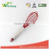 WCJ493 Good Quality Egg Whisk Silicone Wire Whisk, Egg Frother, Milk & Egg Beater Blender 10" Hot Sales thumbnail-1